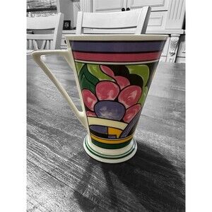 Woodstock Mug, Wren Giftware Made in England, Bone China Abstract Art Deco